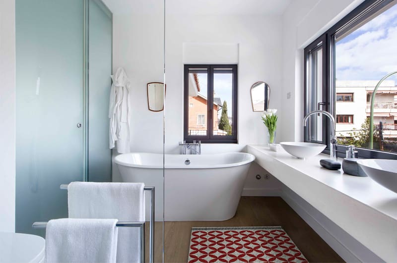 baño moderno egue y seta
