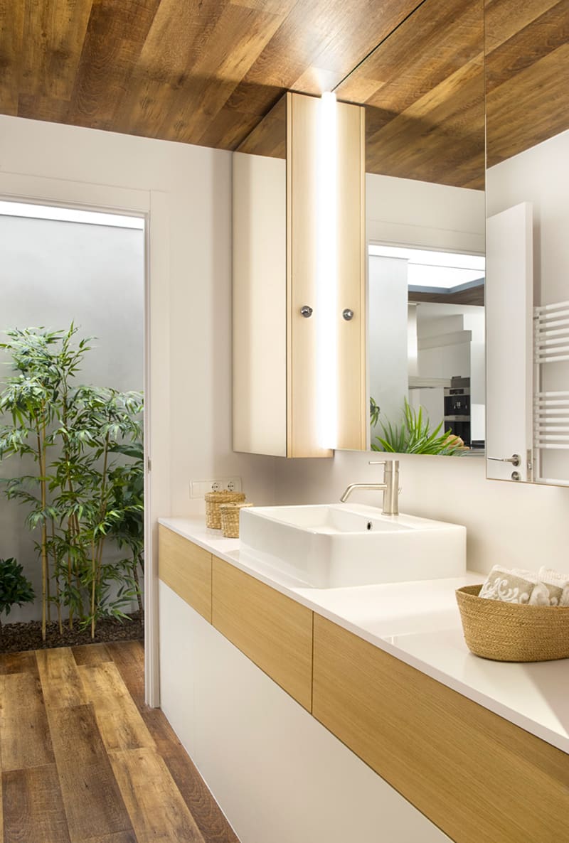 cuarto de baño moderno
