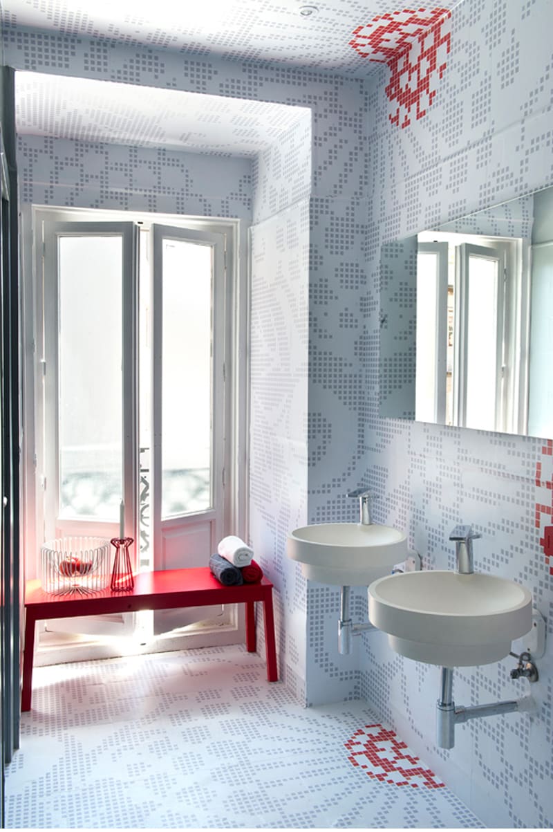 cuarto de baño moderno