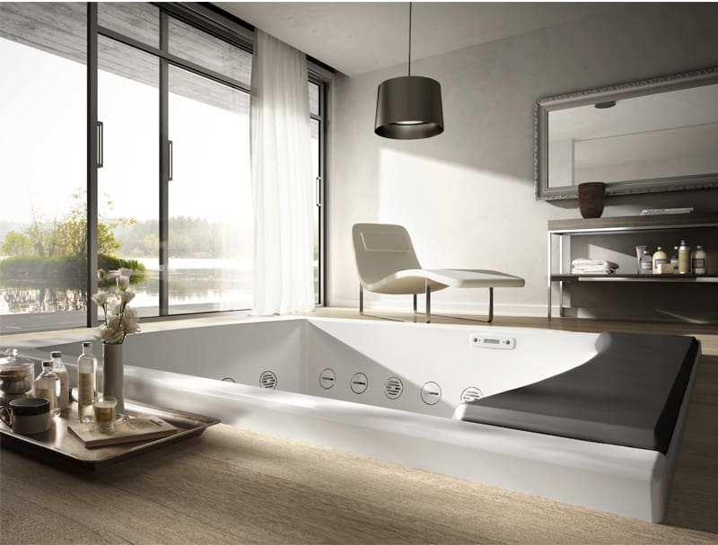 baño moderno jacuzzi