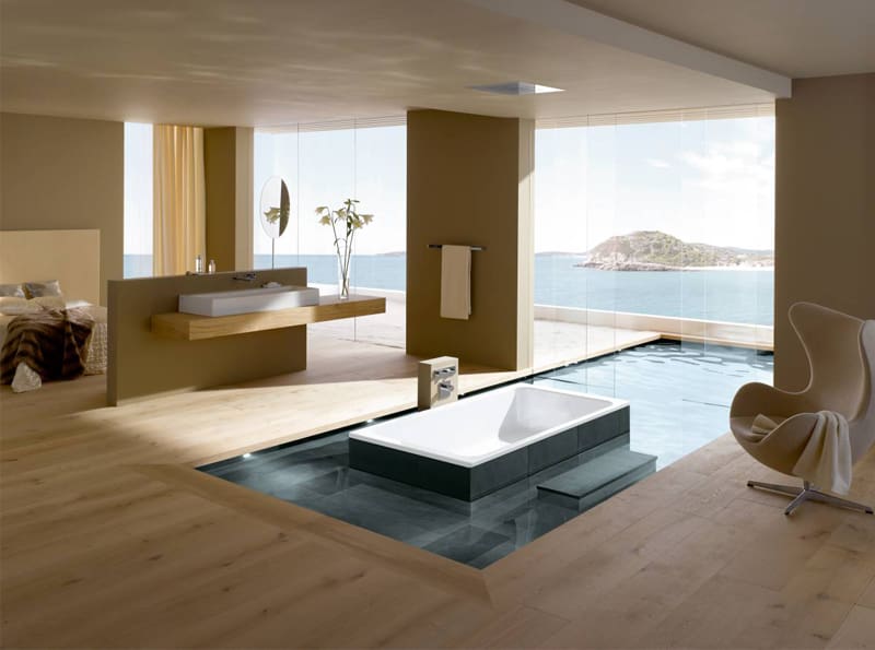 cuarto de baño moderno