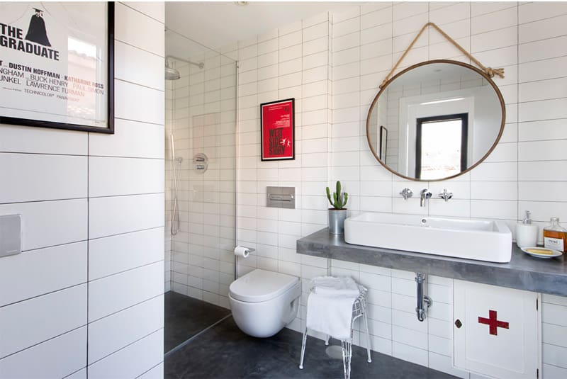 baño moderno egue y seta