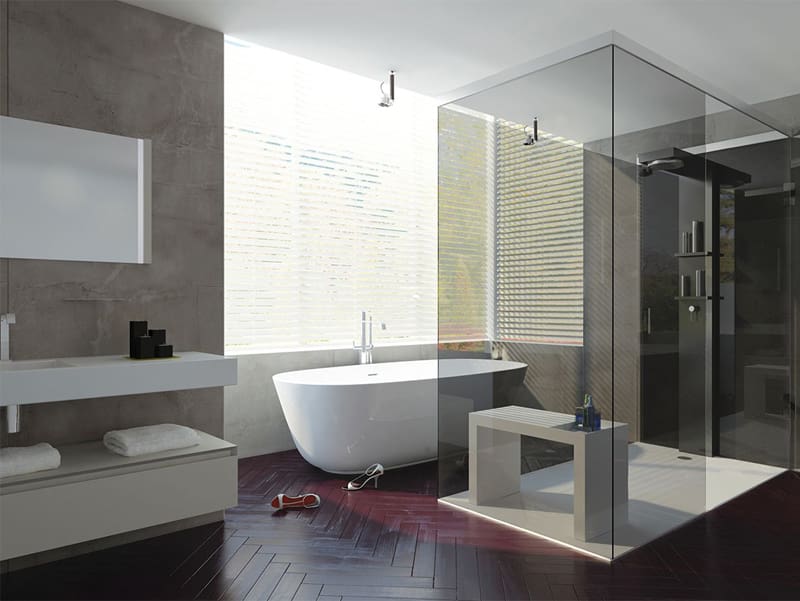 cuarto de baño moderno
