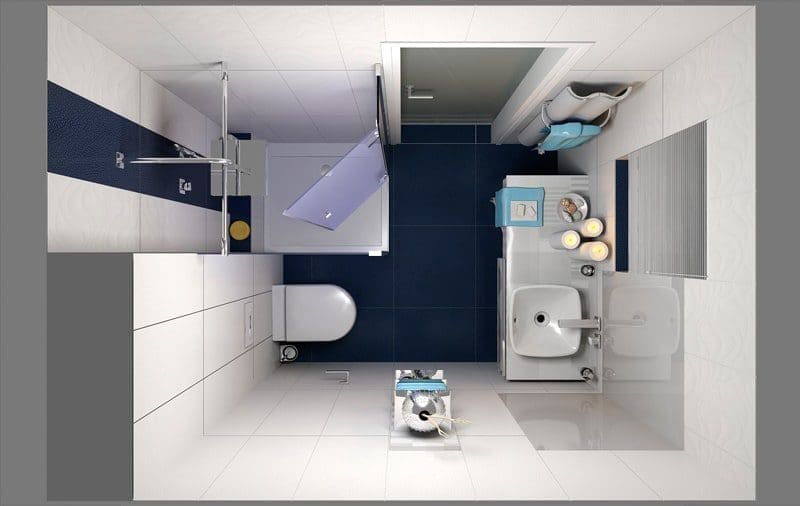 Cómo organizar un baño pequeño