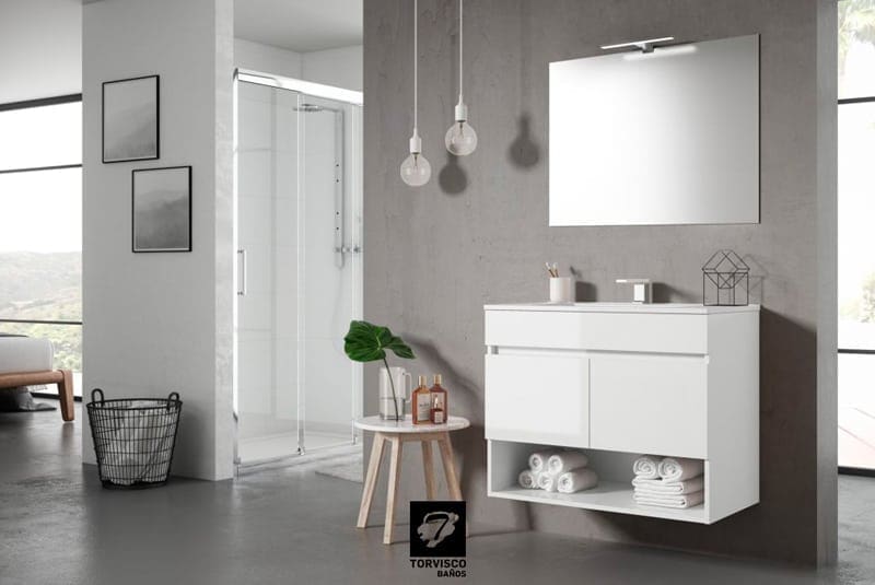 Mueble Sete de Torvisco Group acabado Blanco