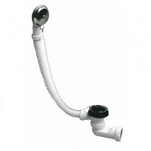 Desagüe de bañera Jimten S-27 Ø40mm manual negro horizontal - 015338 - Jimten