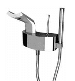 Grifo baño ducha sin accesorios JUMP - cromo - 7741500 - Griferías Galindo